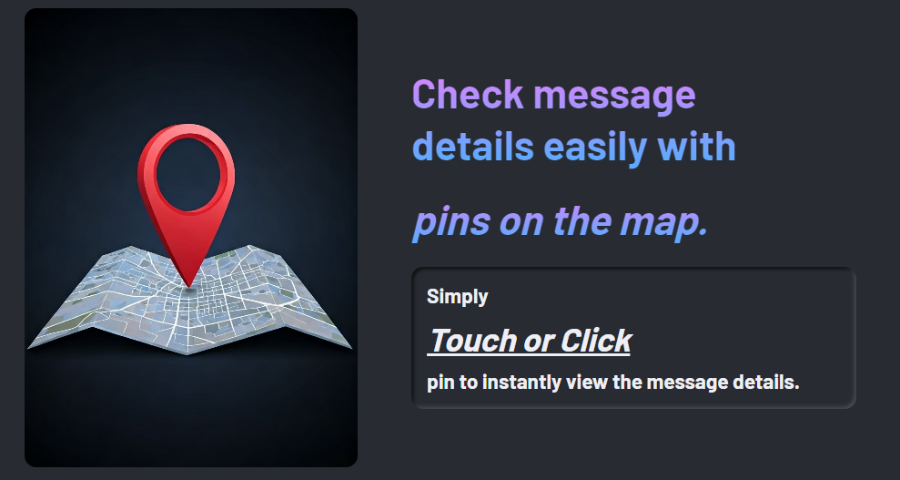 Click the pin.